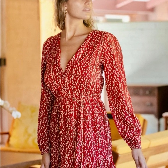 XIX Palms Nairobi Terrace Mini Dress Women’s Medium Reversible Resortwear - Picture 4 of 7